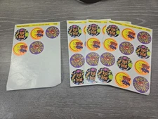 Trend scratch 'n sniff HAPPY HALLOWEEN stickers Root Beer Bat 3 Sheet complete