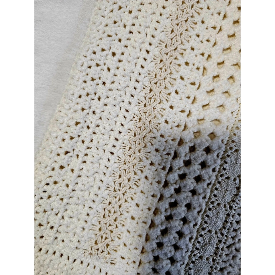 Top sin mangas Cynthia Steffe talla L. Acento encaje ganchillo. Cottage Grandma Core Foto 3 de 4