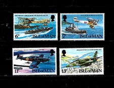 Isle of Man Stamp- Scott # 109-112-Set-Mint/NH-OG-1978
