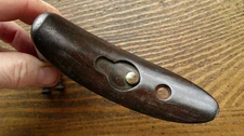 Winchester 1873 or 1885 Vintage Buttplate Long Top Type Good Shape W/ Brass Door