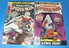 Amazing Spider-Man #163 #164 Lot - High Gloss - Kingpin Appearance - 1976 1977