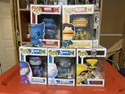 Marvel Funko Pop! X-Men Lot Of 5- Cyclops, Beast, Archangel, Iceman, Wolverine