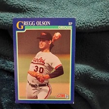 1991 Score - Gregg Olson #490