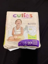 Cuties Complete Care 27 Diapers Size 5