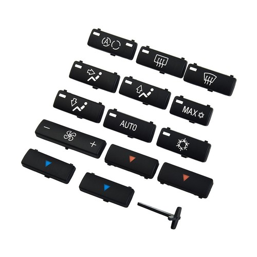 Car Ac Climate Control A/C ABS + PC Heat Heater Controls 1set For BMW X5/E53 E39 - Picture 10 of 12