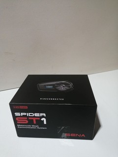 SENA SPIDER – Mesh Intercom System für Motorräder Schwarz Einzelpackung