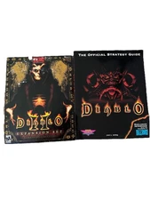 Lot Of 2 Diablo The Official Strategy Guide & Diablo II Expansion Set Book No CD