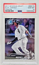2017 Bowman Chrome ELOY JIMENEZ RC Rookie Baseball Card PSA 10 GEM MINT