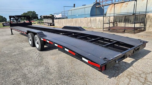 2021 Texas Pride Trailers 102X40 OPEN CAR HAULER 18K GOOSENECK TRAILER Equipment