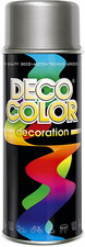 DECO COLOR  UNIVERSAL SPRAY PAINT 400 ML AEROSOL RAL 9006 Aluminium satin finish