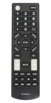 Universal NS-RC4NA-18 Remote Control for All Insignia TVs