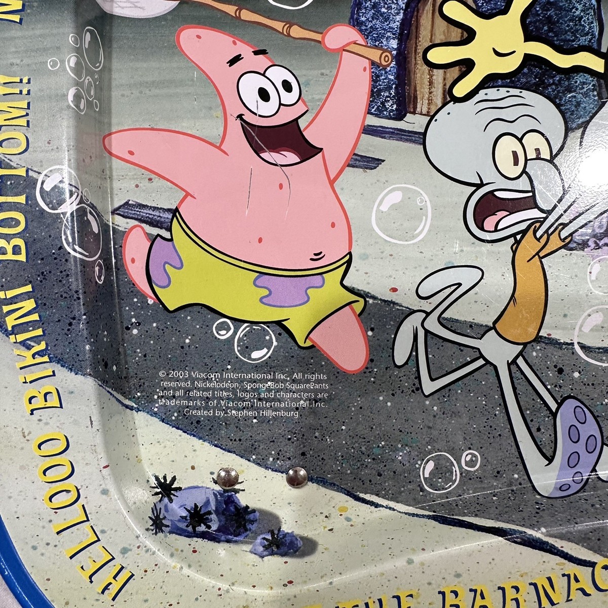 Spongebob Squarepants-TV Tray w/Folding Legs-Kidz Trays-Vintage