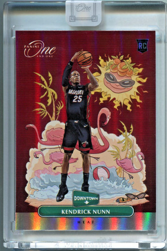 Kendrick Nunn #20 2019 Panini One and One Downtown card