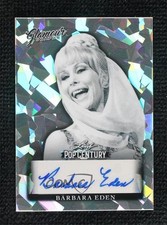 2022 Leaf Metal Pop Century Silver Crystals 11/12 Barbara Eden #GG-BE1 Auto 0q0