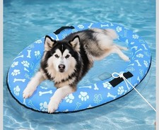 59'' x 39''Inflatable Dogs Pool Float Tear Resistant Oxford Stable S