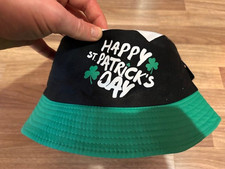 Guiness Fischerhut - Wendehut - Happy St. Patrick's Day - neu mit Etikett