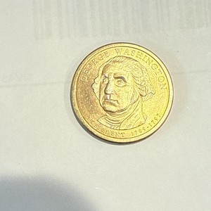 2007 P George Washington Presidential Dollar Coin USA
