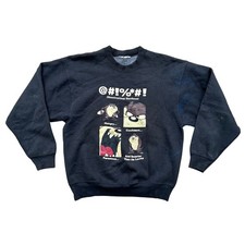 Vintage Warner Bros Taz Omnivorious Devilous Crewneck Size Large Made In USA