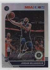2019-20 Panini NBA Hoops Premium Stock Silver Prizm Jordan McLaughlin #255 0p45