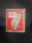 VINTAGE 1952 MILLER HIGH LIFE BEER SIGN GIRL OVER MOON CHAMPAGNE OF BOTTLE BEER