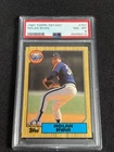1987 TOPPS TIFFANY #757 NOLAN RYAN ASTROS HOF  PSA 8 NM-MT