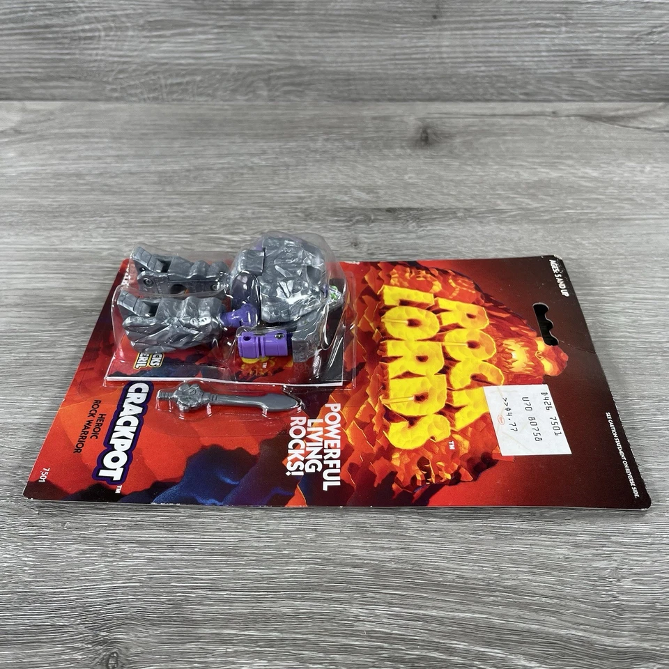 Vintage 1987 Rock Lords Action Figures Crackpot Warrior Action Figure SEALED - Image 4 of 4