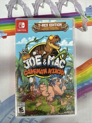 New Joe and Mac: Caveman Ninja - T-Rex Edition - Nintendo Switch   