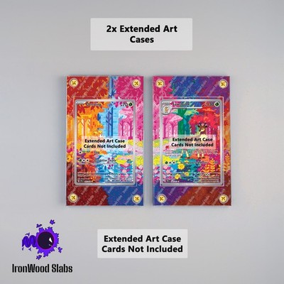 Deerling 165/162 Sawsbuck 166/162 IR Pokemon Extended Art Display Case