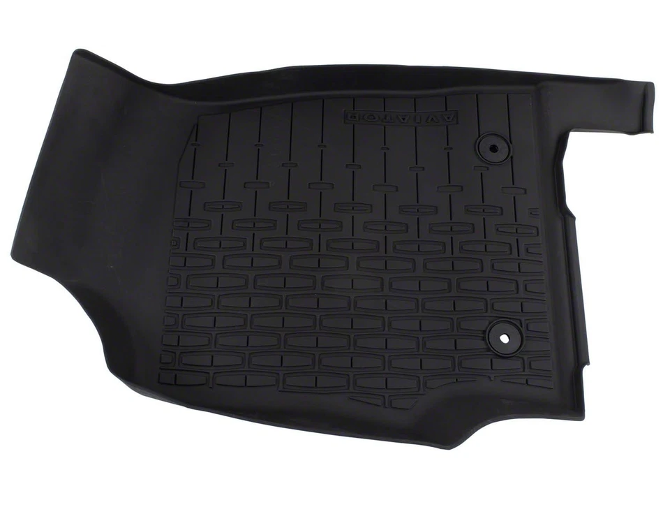 Aviator® 2020-2025 Black Rubber All Weather Floor Liner Tray Protection Mats 4pc Foto 4 de 4