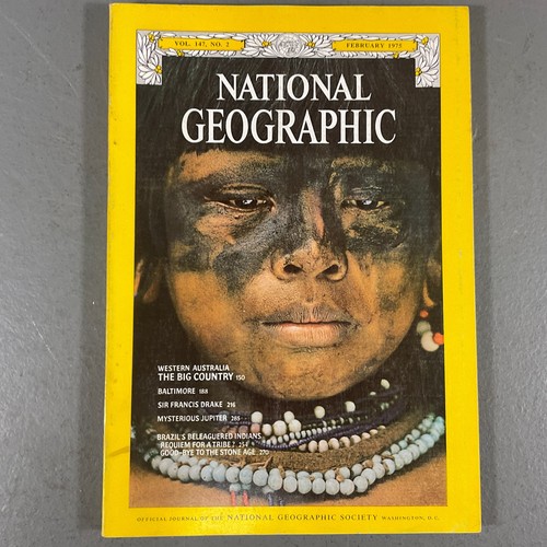 Lot Of 13 National Geographic 1970's Magazines Vintage Paperback Various Months - Foto 15 di 24