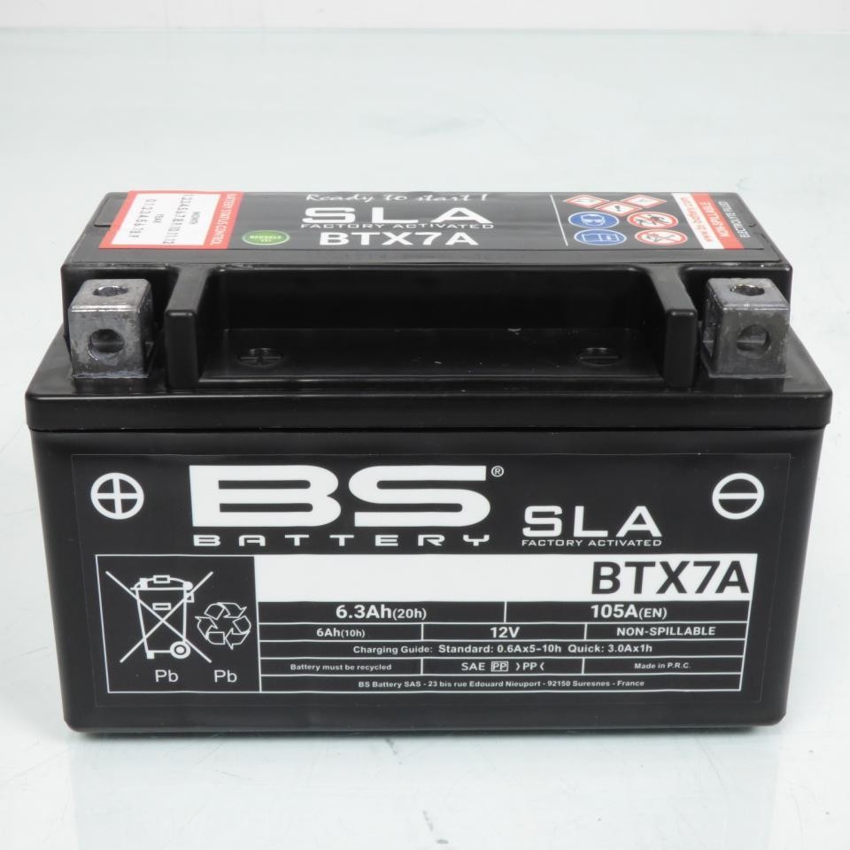 Batterie YTX7A pour Kymco Dink 50, la solution aux démarrages difficiles