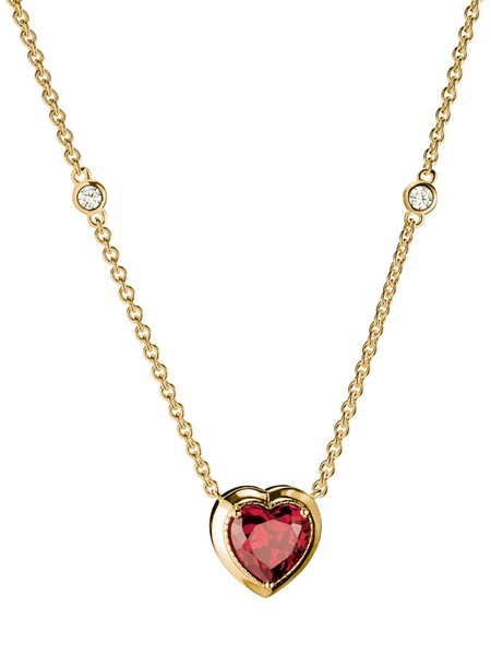 Thomas Sabo KE2365-414-10-L50V Kette HerzanhäNger Elyndra Vergoldet Damen-image