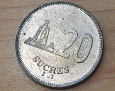 1991 Ecuador 20 Sucres