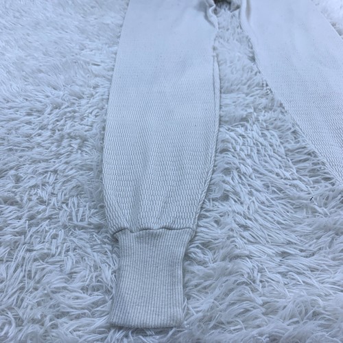 Vintage Hanes Thermal Pants Mens XL Long White Long Johns Base Layer Winter - Picture 7 of 17