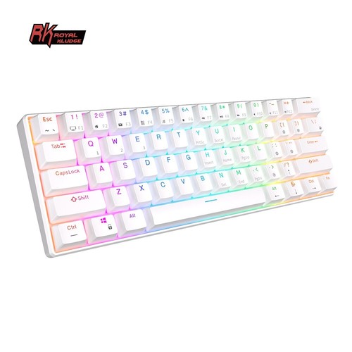 RK ROYAL KLUDGE RK61 61-Keys Mechanical Keyboard Hot Swappable Gaming Keyboard - Picture 23 of 25