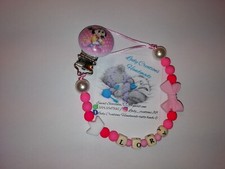 Catenella Porta Ciuccio Personalizzata Con Nome Bimba/o Disney