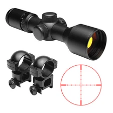 Compact 3-9x42 illuminated Rifle Scope fits Ruger 57 LC Carbine 9mm PC Carbine