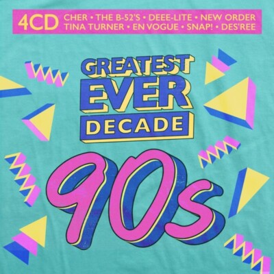 GREATEST EVER DECADE:THE NINETIES SOFTPAK 4 CD NEU