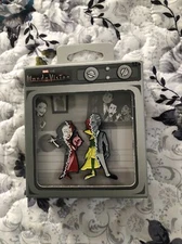 WandaVision Vision Scarlet Witch Retro TV Split Reality Pin Set Disney Marvel