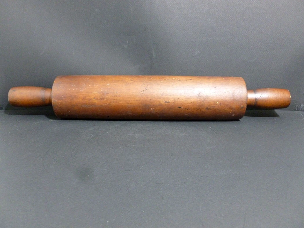 Old Antique Authentic Solid Wood Roller Hand Made Turned Rolling Pin Pizza 7766
Opens in a new windo
