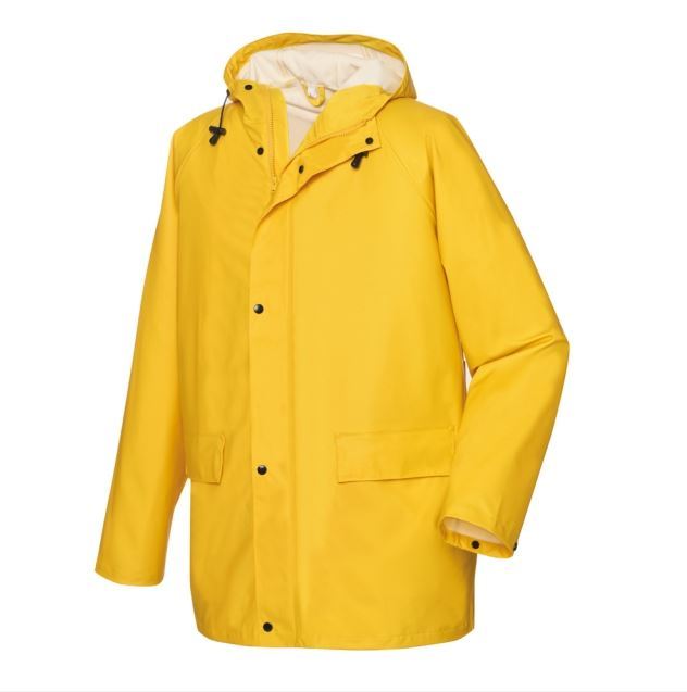 Giacca antipioggia teXXor LIST gialla taglia S-XXXL