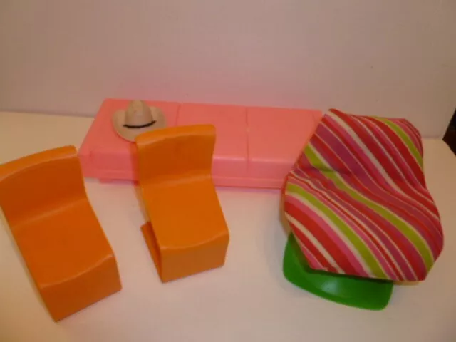 Vintage barbie dream sales house furniture