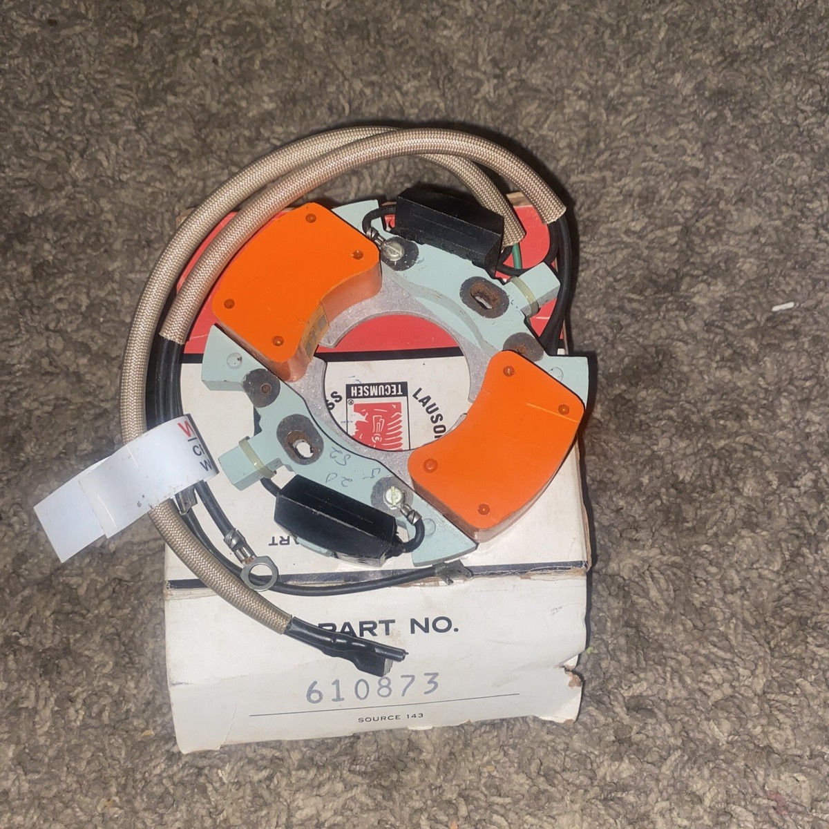 Tecumseh Vintage Nos 610873 Magneto Assembly For BV1500 Outboard