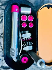 Dyson Airwrap Complete Curling Iron 9 Accessories Set - Pink