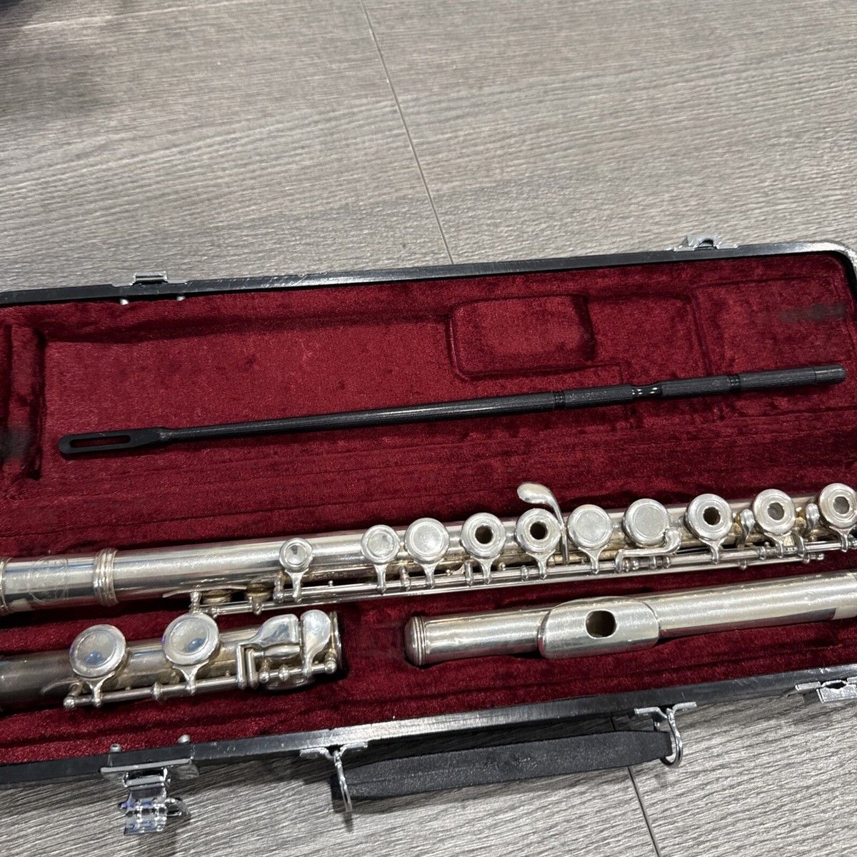 Flute Jupiter Model JFL 511 II Silver Student Flute with Hard Case