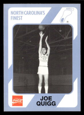 Joe Quigg 1989 Collegiate Collection North Carolina's Finest  Card #122