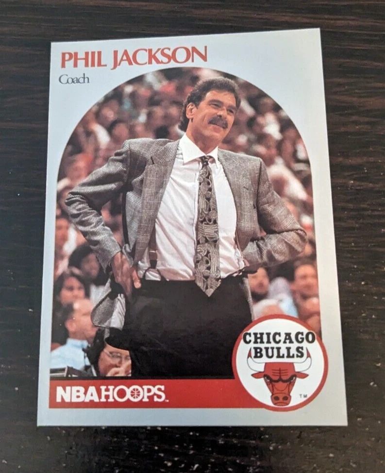 Phil Jackson trading card