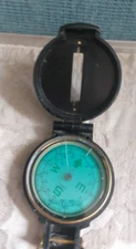 Engineer Compass Pocket Directional  - Black Vintage