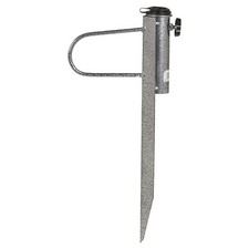 Ground Marble Design Metal Umbrella Parasol Spike Lightweight Holder Garden Peg