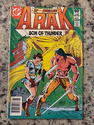 Arak: Son Of Thunder #3 (DC, 1981) Key! 1st App Valda The Iron Maiden, VF